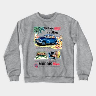 MORRIS MINOR - advert Crewneck Sweatshirt